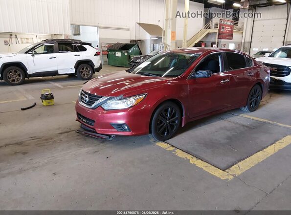 1N4AL3AP2HC227926 2017 NISSAN ALTIMA Maroon Vista tres cuartos delantera izquierda