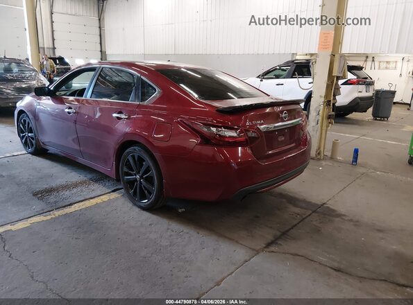 1N4AL3AP2HC227926 2017 NISSAN ALTIMA Maroon Trasero izquierdo