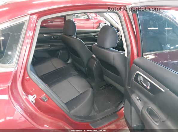 1N4AL3AP2HC227926 2017 NISSAN ALTIMA Maroon Vista de la etiqueta del VIN