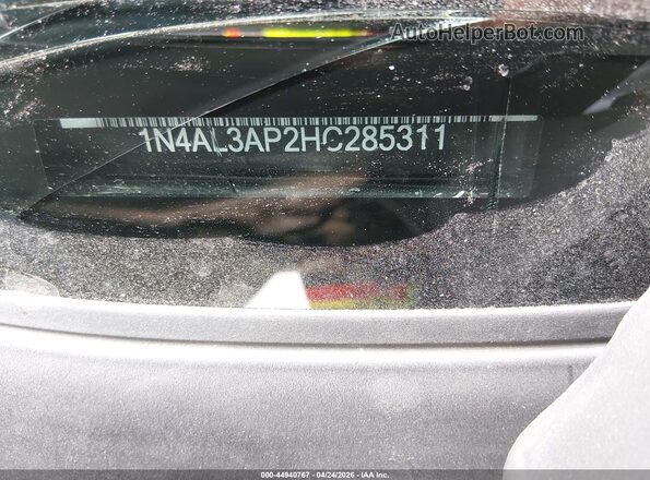 1N4AL3AP2HC285311 2017 NISSAN ALTIMA Black Widok komory silnika