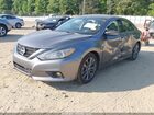 2018 Nissan Altima 2.5 Sr Gray vin: 1N4AL3AP2JC248393