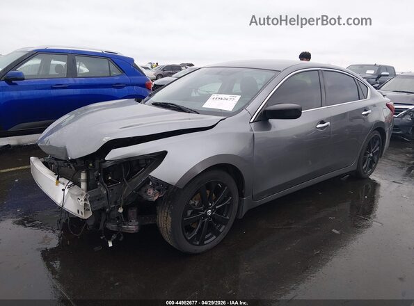 1N4AL3AP3HC482598 2017 NISSAN ALTIMA Gray Առջևի ձախ երեք քառորդ տեսարան