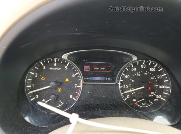 1N4AL3AP4GC154766 2016 NISSAN ALTIMA Silver Widok zestawu wskaźników