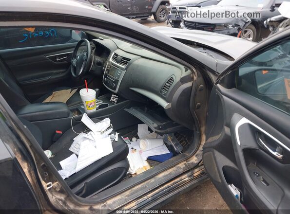 1N4AL3AP5GC172225 2016 NISSAN ALTIMA Black წინა სალონის ხედი