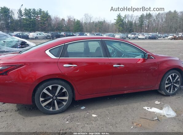 1N4AL3AP5JC114185 2018 NISSAN ALTIMA Red Vista interior trasera