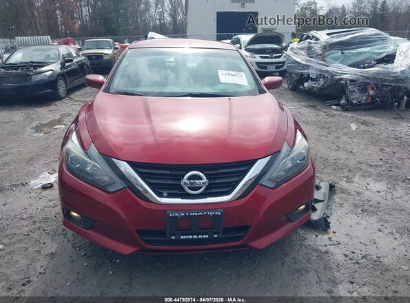 1N4AL3AP5JC114185 2018 NISSAN ALTIMA Red Vista del cuadro de instrumentos