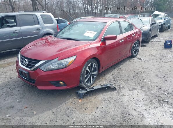 1N4AL3AP5JC114185 2018 NISSAN ALTIMA Red Vista tres cuartos delantera izquierda