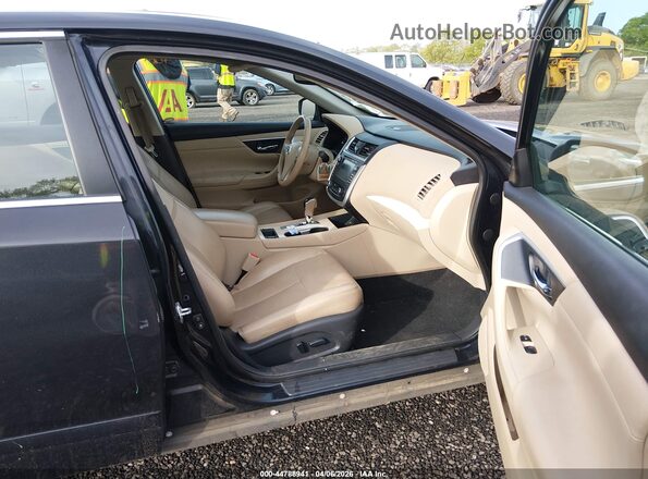 1N4AL3AP6GC110767 2016 NISSAN ALTIMA Black Вид салону спереду