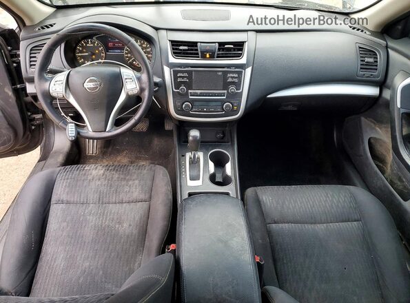 1N4AL3AP6HC254031 2017 NISSAN ALTIMA Черный Вид панели приборов