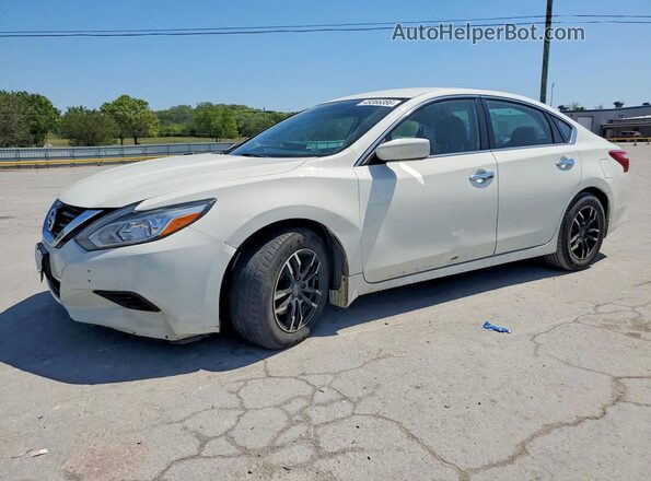 1N4AL3AP6HC498262 2017 NISSAN ALTIMA White Առջևի ձախ երեք քառորդ տեսարան