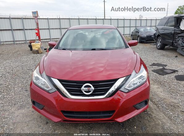 1N4AL3AP6JC473660 2018 NISSAN ALTIMA Maroon Vista del cuadro de instrumentos