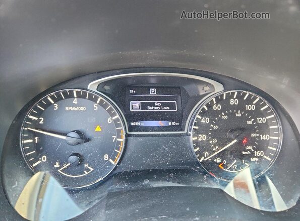 1N4AL3AP7HC276331 2017 NISSAN ALTIMA White Вид щитка приладів