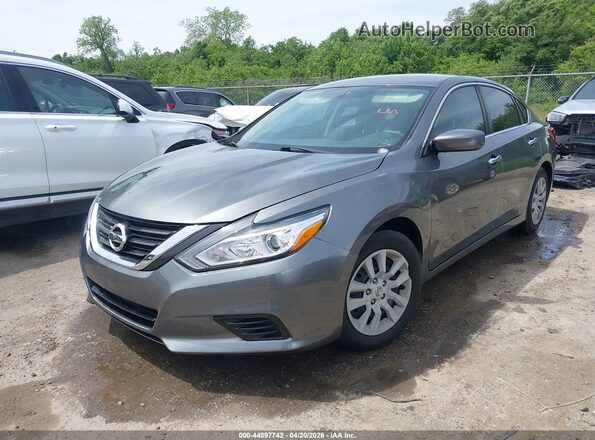 1N4AL3AP7JC190989 2018 NISSAN ALTIMA Серый Передняя левая четверть