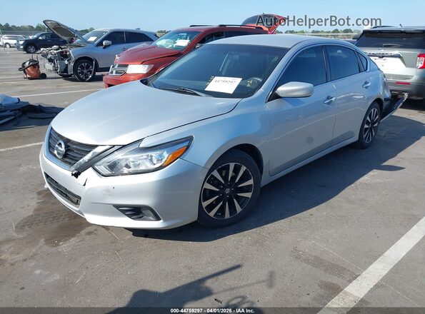 1N4AL3AP7JC197697 2018 NISSAN ALTIMA Silver Передня ліва чверть