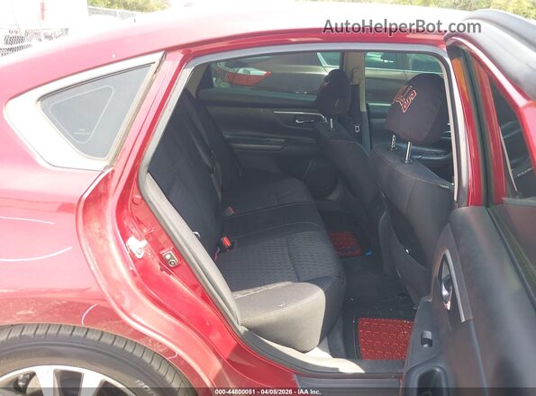 1N4AL3AP8HC485836 2017 NISSAN ALTIMA Red Vista de la etiqueta del VIN