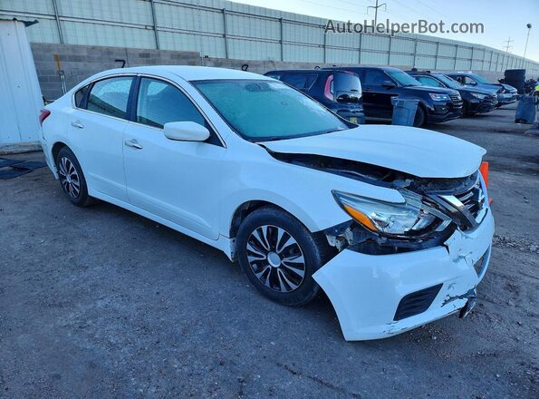 1N4AL3AP8JC254800 2018 NISSAN ALTIMA Белый Передняя правая четверть