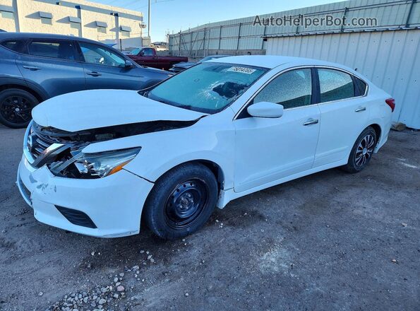 1N4AL3AP8JC254800 2018 NISSAN ALTIMA Белый Передняя левая четверть