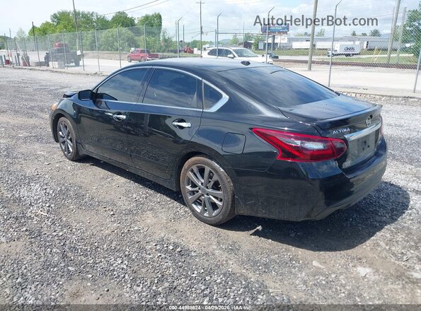 1N4AL3AP8JC277719 2018 NISSAN ALTIMA Черный Задняя левая четверть