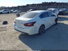 2017 Nissan Altima 2.5 Sr White vin: 1N4AL3AP9HC487529