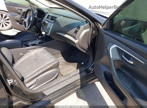 1N4AL3APXGC184841 2016 NISSAN ALTIMA Черный Вид салона спереди