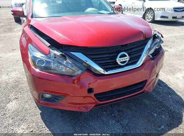 1N4AL3APXHC117464 2017 NISSAN ALTIMA Maroon Դիմացի տեսք