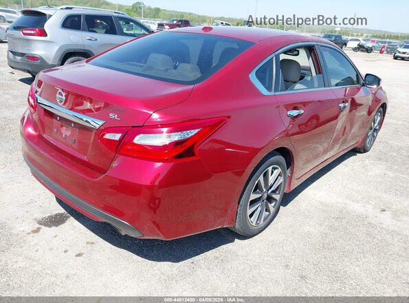 1N4AL3APXHC117464 2017 NISSAN ALTIMA Maroon Հետևի աջ