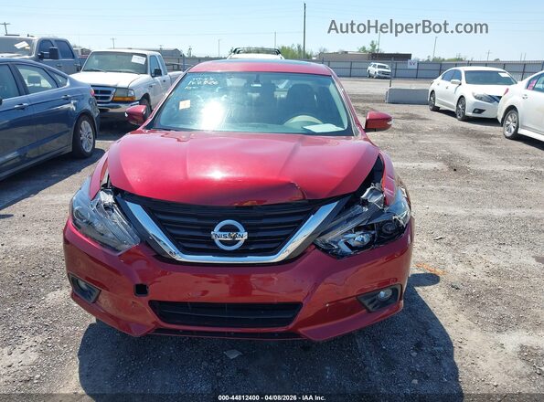 1N4AL3APXHC117464 2017 NISSAN ALTIMA Maroon Սալոնի հետևի տեսք