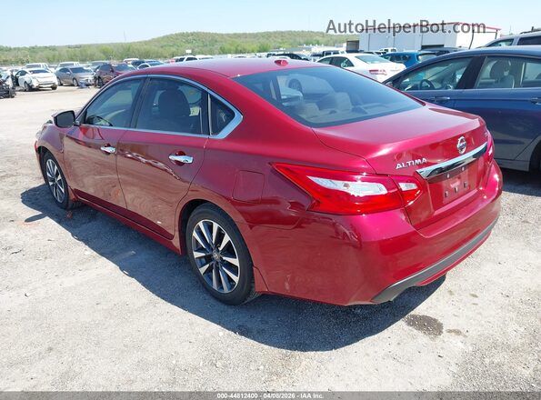 1N4AL3APXHC117464 2017 NISSAN ALTIMA Maroon Հետևի ձախ