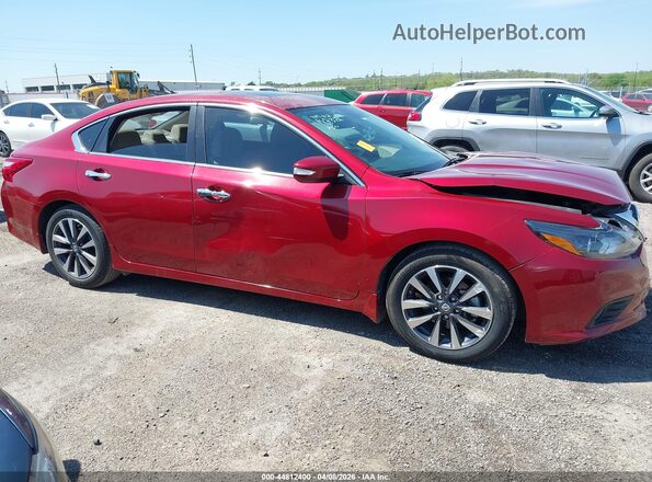 1N4AL3APXHC117464 2017 NISSAN ALTIMA Maroon Սալոնի 360 աստիճան տեսք