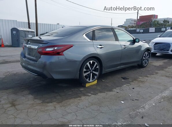 1N4AL3APXJC117261 2018 NISSAN ALTIMA Серый Задняя правая четверть
