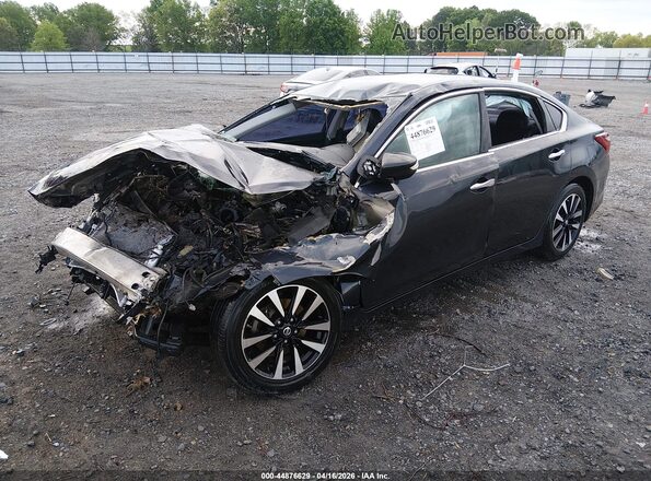 1N4AL3APXJC205758 2018 NISSAN ALTIMA Серый Передняя левая четверть