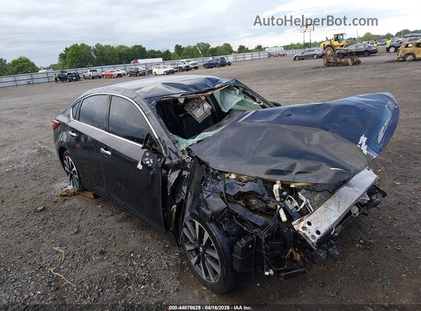 1N4AL3APXJC205758 2018 NISSAN ALTIMA Серый Передняя правая четверть