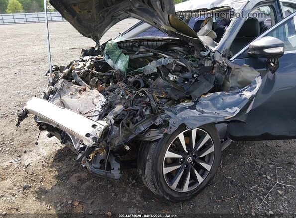 1N4AL3APXJC205758 2018 NISSAN ALTIMA Серый Вид спереди