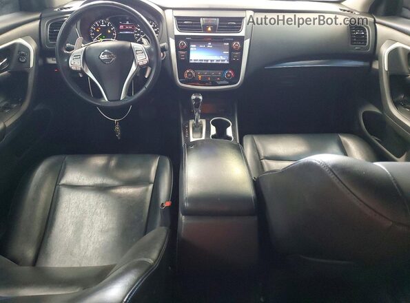 1N4AL3APXJC287703 2018 NISSAN ALTIMA Blue Dashboard view