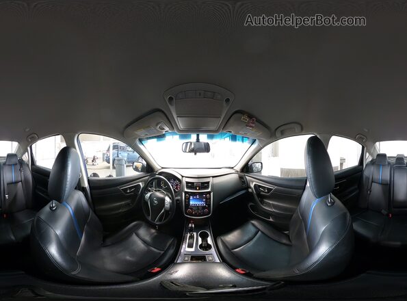1N4AL3APXJC287703 2018 NISSAN ALTIMA Blue VIN sticker view