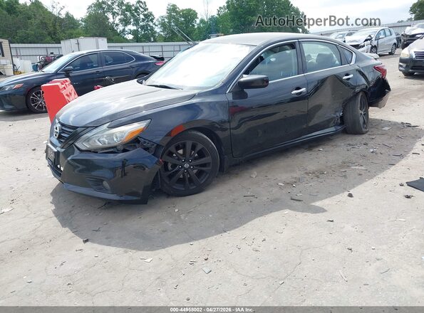 1N4AL3APXJC291332 2018 NISSAN ALTIMA Black წინა ხედი