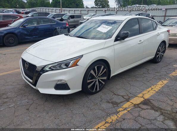 1N4AL4CV0LC190840 2020 NISSAN ALTIMA Белый Передняя левая четверть
