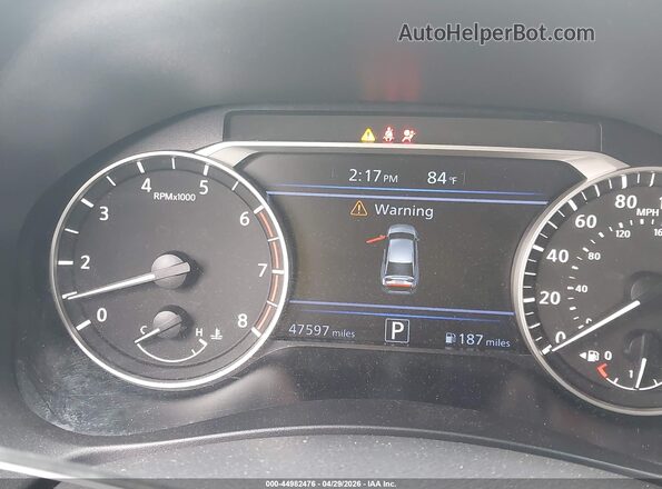 1N4AL4CV0LC190840 2020 NISSAN ALTIMA Белый 