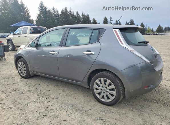 1N4AZ0CP4GC304546 2016 NISSAN LEAF Серый Задняя левая четверть