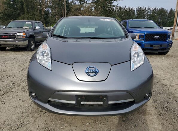 1N4AZ0CP4GC304546 2016 NISSAN LEAF Серый Вид спереди