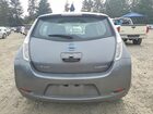 2016 Nissan Leaf S Серый vin: 1N4AZ0CP4GC304546