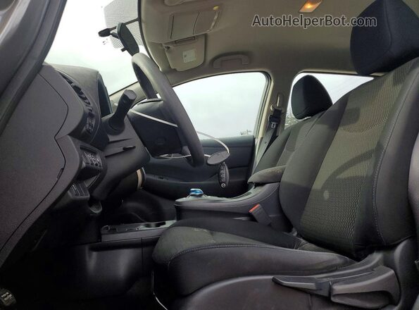 1N4AZ0CP4GC304546 2016 NISSAN LEAF Серый Вид салона спереди