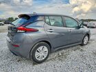 2018 Nissan Leaf S Серый vin: 1N4AZ1CP6JC301032