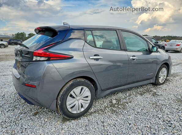 1N4AZ1CP6JC301032 2018 NISSAN LEAF Серый Задняя правая четверть
