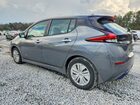 2018 Nissan Leaf S Серый vin: 1N4AZ1CP6JC301032