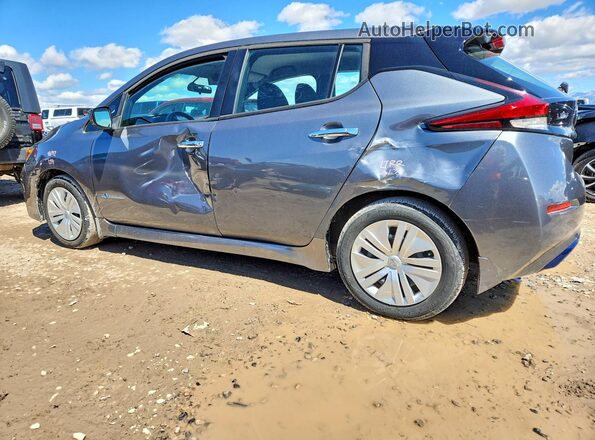 1N4AZ1CPXJC310249 2018 NISSAN LEAF Серый Задняя левая четверть