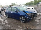 2022 Nissan Leaf Sv 40 Kwh Blue vin: 1N4AZ1CV7NC558043