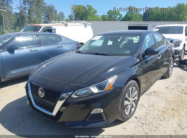 1N4BL4BV7LC201726 2020 NISSAN ALTIMA Черный Передняя левая четверть