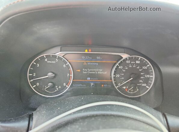 1N4BL4CVXLC284227 2020 NISSAN ALTIMA Серый Вид щитка приборов