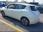 2016 Nissan Leaf Sl White vin: 1N4BZ0CP7GC309633